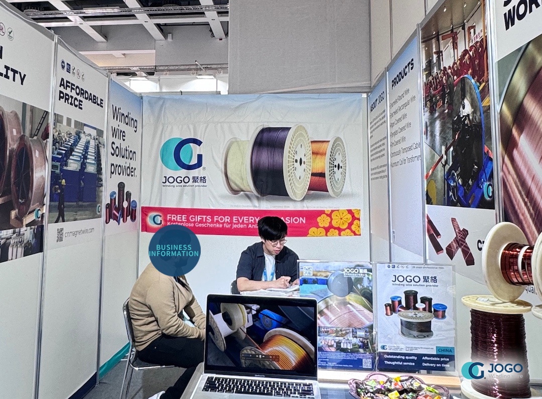 Wenzhou JOGO Appears at the Berlin CWIEME Exhibition